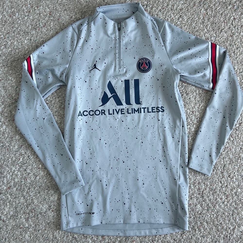 2022-23 Paris Saint-Germain Jordan 1/4 Zip Training Top